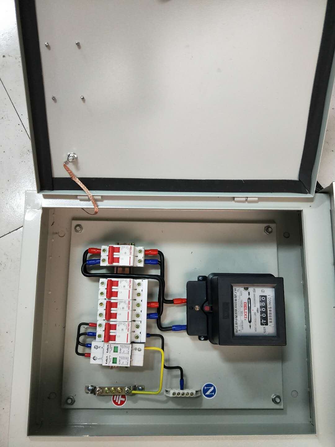 一户电表箱 - 青海配电箱_青海配电柜_青海众邦电缆-西宁鑫涛电线电缆